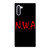 NWA NIGGAZ WIT ATTITUDES HIP HOP LOGO Samsung Galaxy Note 10 Case