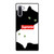 SUPREME BLACK WHITE CAT Samsung Galaxy Note 10 Case