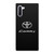 TOYOTA CAMRY CARBON LOGO Samsung Galaxy Note 10 Case