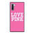 VICTORIA'S SECRET LOVE PINK LOGO Samsung Galaxy Note 10 Case