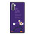 WALUIGI TIME TOO BAD Samsung Galaxy Note 10 Case WALUIGI TIME TOO BAD Samsung Galaxy Note 10 Case