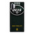 NEW YORK JETS LEATHER LOGO Samsung Galaxy Note 10 Plus Case