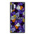 PURPLE FLOWERS COACH NEW YORK Samsung Galaxy Note 10 Plus Case