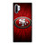 SAN FRANCISCO 49ERS SF METAL Samsung Galaxy Note 10 Plus Case