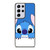 DISNEY STITCH CARTOON SIMPLE FLAT Samsung Galaxy S21 Ultra Case