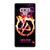 LINKIN PARK LOGO BURNING IN THE SKIES Samsung Galaxy Note 9 Case