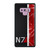 N7 ARMOUR MASS EFFECT CARBON Samsung Galaxy Note 9 Case