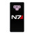 N7 MASS EFFECT METAL LOGO Samsung Galaxy Note 9 Case