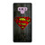 SUPERMAN WOODEN LOGO Samsung Galaxy Note 9 Case