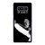 LED ZEPPELIN BLACK WHITE LOGO Samsung Galaxy Note 8 Case