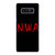 NWA NIGGAZ WIT ATTITUDES HIP HOP LOGO Samsung Galaxy Note 8 Case