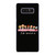 THE PEANUTS SNOOPY FRIEND Samsung Galaxy Note 8 Case