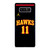 TRAE YOUNG ATLANTA HAWKS BLACK Samsung Galaxy Note 8 Case