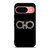 SALVATORE FERRAGAMO LOGO BLACK Google Pixel 9 Case
