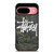 STUSSY SPOOKY FOREST LOGO Google Pixel 9 Case