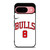 ZACH LAVINE CHICAGO BULLS WHITE Google Pixel 9 Case