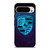 PORSCHE CAR BLUE LOGO Google Pixel 9 Pro Case