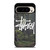 STUSSY SPOOKY FOREST LOGO Google Pixel 9 Pro Case