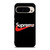 SUPREME X NIKE BLACK LOGO Google Pixel 9 Pro Case