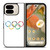 OLYMPIC RINGS LOGO BRUSHED Google Pixel 9 Pro Fold Case