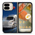 PETERBILT WHITE TRUCK Google Pixel 9 Pro Fold Case