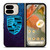 PORSCHE CAR BLUE LOGO Google Pixel 9 Pro Fold Case