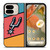 SAN ANTONIO SPURS COLORFUL LOGO Google Pixel 9 Pro Fold Case