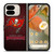TAMPA BAY BUCCANEERS WOODEN LOGO Google Pixel 9 Pro Fold Case