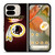 WASHINGTON REDSKINS METAL LOGO Google Pixel 9 Pro Fold Case