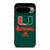MIAMI HURRICANES GREEN LOGO Google Pixel 9 Pro XL Case