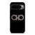 SALVATORE FERRAGAMO LOGO BLACK Google Pixel 9 Pro XL Case