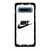 NIKE SWOOSH ROUND WHITE Samsung Galaxy S10 Plus Case