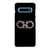 SALVATORE FERRAGAMO LOGO BLACK Samsung Galaxy S10 Plus Case