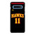 TRAE YOUNG ATLANTA HAWKS BLACK Samsung Galaxy S10 Plus Case