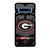 UNIVERSITY OF GEORGIA BULLDOGS UGA BLACK Samsung Galaxy S10 Plus Case UNIVERSITY OF GEORGIA BULLDOGS UGA BLACK Samsung Galaxy S10 Plus Case