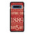 WISCONSIN BADGER OLD TICKET Samsung Galaxy S10 Plus Case