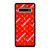 NEW SUPREME RED GOLD PATTERN Samsung Galaxy S10 Case