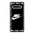 NIKE SWOOSH ROUND BLACK Samsung Galaxy S10 Case