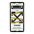 OFF WHITE YELLOW STRIPES Samsung Galaxy S10 Case