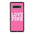 VICTORIA'S SECRET LOVE PINK LOGO Samsung Galaxy S10 Case