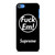 SUPREME FUCK EM BLACK iPod Touch 7 Case