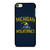 MICHIGAN WOLVERINES FOOTBALL HELMET iPod Touch 6 Case