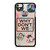 WHY DON'T WE MARBLE iPod Touch 6 Case
