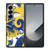 LOS ANGELES RAMS ART Samsung Galaxy Z Fold 6 Case Cover LOS ANGELES RAMS ART Samsung Galaxy Z Fold 6 Case Cover