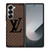 LOUIS VUITTON ROUND PATTERN Samsung Galaxy Z Fold 6 Case Cover