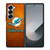 MIAMI DOLPHINS NFL SYMBOL Samsung Galaxy Z Fold 6 Case Cover