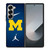 MICHIGAN WOLVERINES NIKE JORDAN Samsung Galaxy Z Fold 6 Case Cover