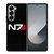 N7 MASS EFFECT METAL LOGO Samsung Galaxy Z Fold 6 Case Cover