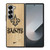 NEW ORLEANS SAINTS NIKE WOOD Samsung Galaxy Z Fold 6 Case Cover