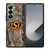 OKLAHOMA STATE UNIVERSITY CAMO LEAF Samsung Galaxy Z Fold 6 Case Cover